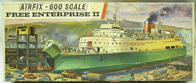 Airfix 1/600 Free Enterprise II Townsend Auto Ferry, F201S plastic model kit